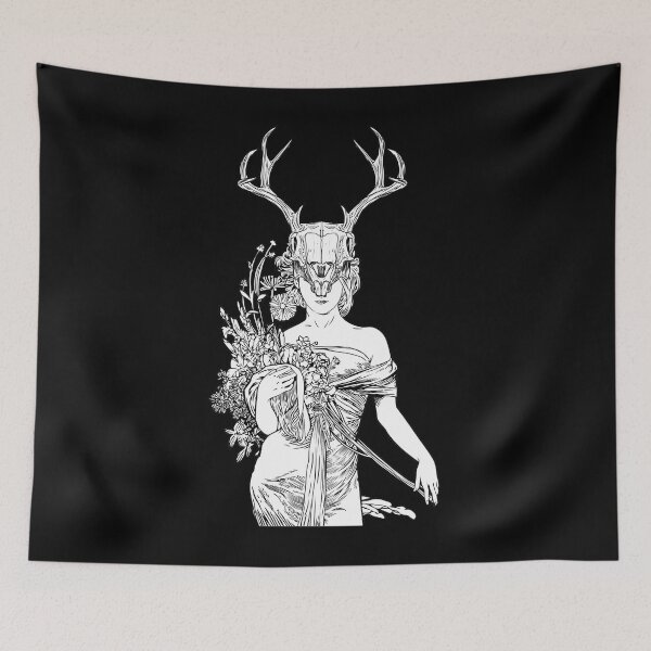 Item preview, Witch Sorceress Deer Skull   	 designed and sold by sgktvhyc96.