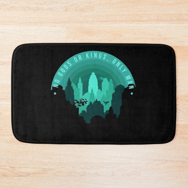 Item preview, No Gods No Kings Only Man - Rapture Bioshock designed and sold by Harry Draws Straws.