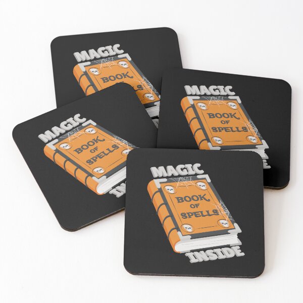 Item preview, Book of spells - Magic Inside Black and Orange designed and sold by Art-of-Rory.