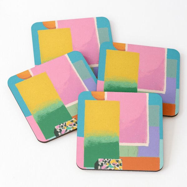 Item preview, Minimalist pastel abstract painting designed and sold by ArtHouseNiklas.