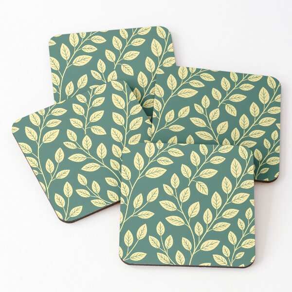 Item preview, Dark Green Theme, Botanical Leaves, Minimalist Modern Stylize, Repeated Texture Pattern (image size 8320x12480) designed and sold by Digital-Davinci.