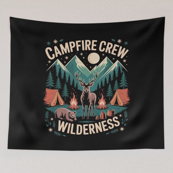Item preview, Family Camping Trips Campfire Crew designed and sold by Patricsselin.