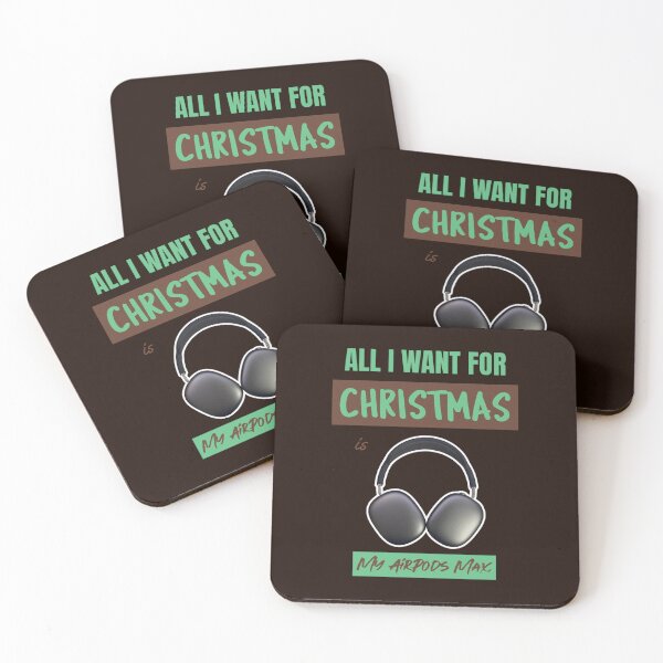 Item preview, All I Want for Christmas - AirPods Max designed and sold by CopperAndReeds.