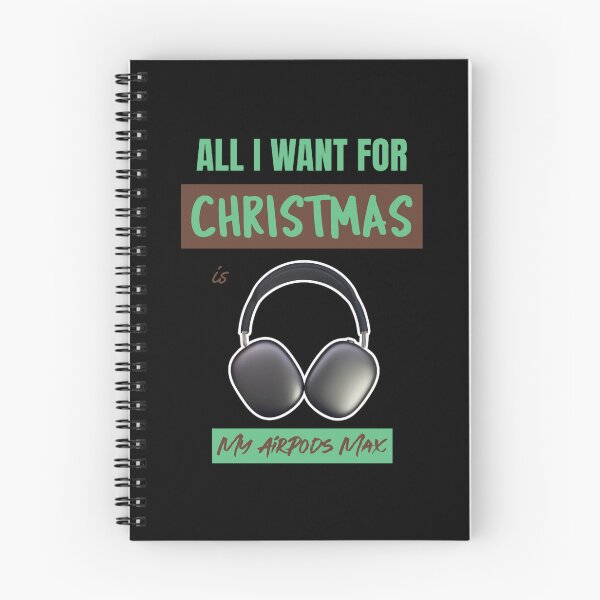 Item preview, All I Want for Christmas - AirPods Max designed and sold by CopperAndReeds.