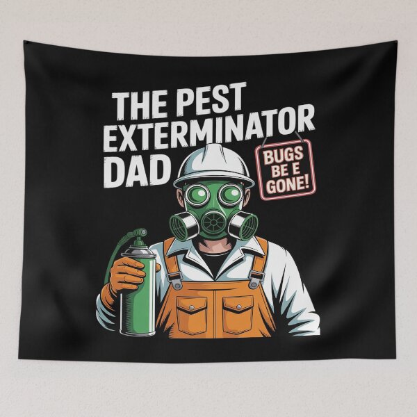 Item preview, Funny Exterminator Dad Pest Control Father's Day Pest Dad designed and sold by August4Laughs25.