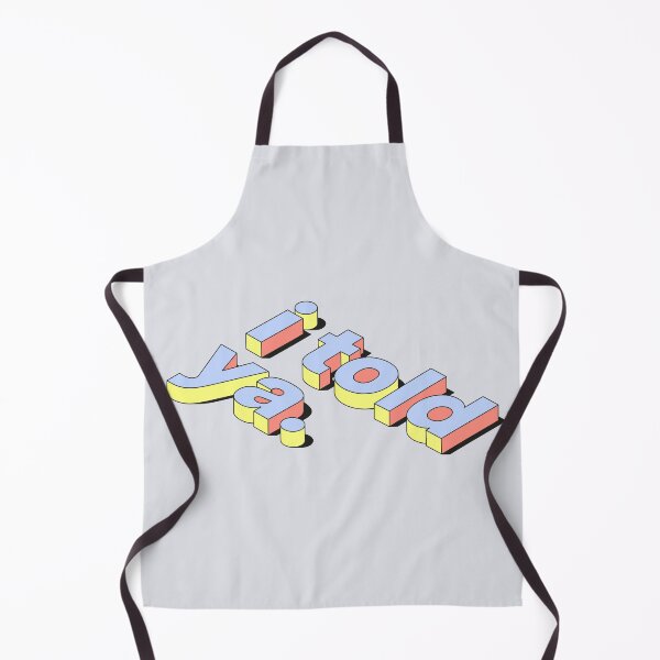 Item preview, I Told Ya | Retro 3D text pastel designed and sold by idgafstudio.ch.