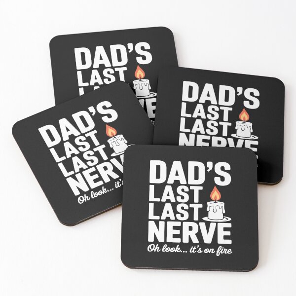 Item preview, Funny Father's Day Dad's Last Nerve Look It's On Fire Candle designed and sold by August4Laughs25.
