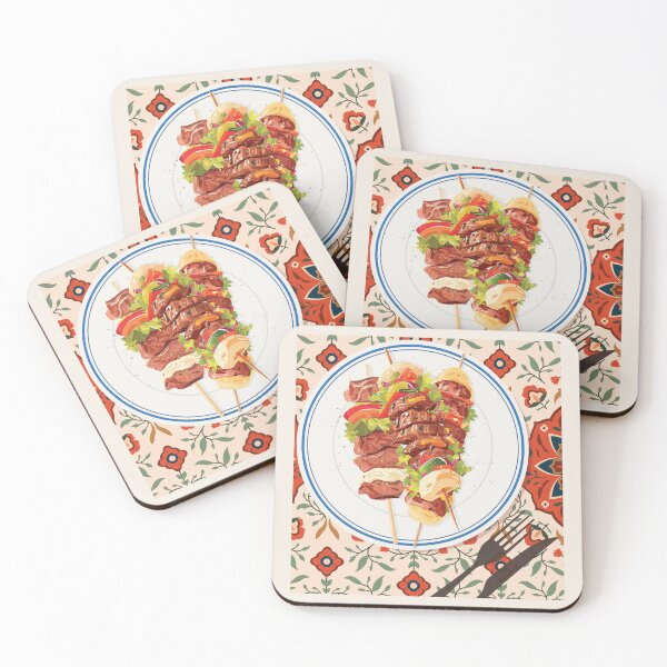 Item preview, Turkey Kebab Wall Art designed and sold by SurfolioPrints.