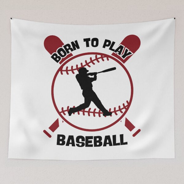 Item preview, Born To Play Baseball designed and sold by Keenacobs.