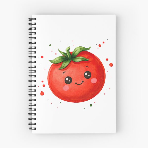 Item preview, Cute Smiling Tomato Character Illustration designed and sold by ArtfulWeave.