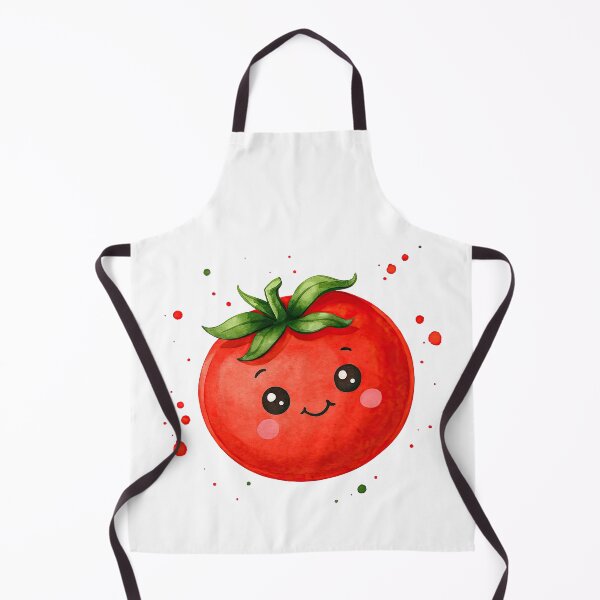 Item preview, Cute Smiling Tomato Character Illustration designed and sold by ArtfulWeave.