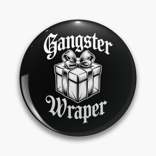 Item preview, Gangster Wrapper Christmas Santa Xmas Holiday designed and sold by PunkNation-Arts.