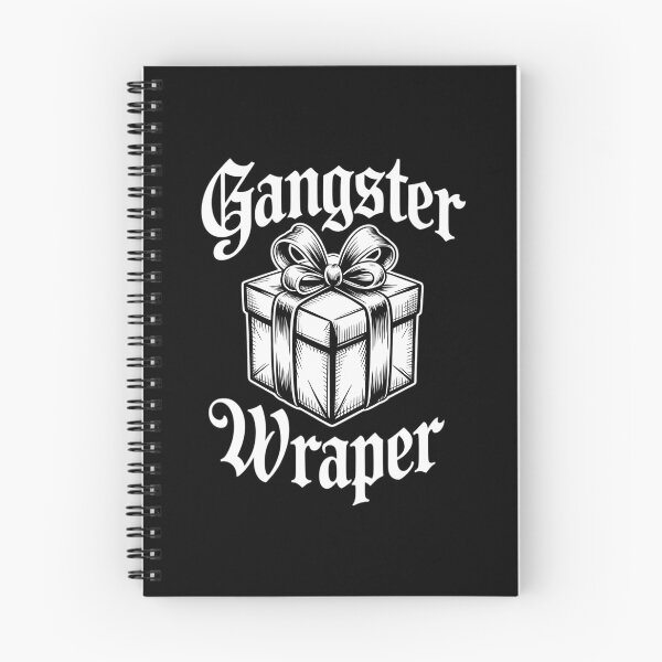 Item preview, Gangster Wrapper Christmas Santa Xmas Holiday designed and sold by PunkNation-Arts.