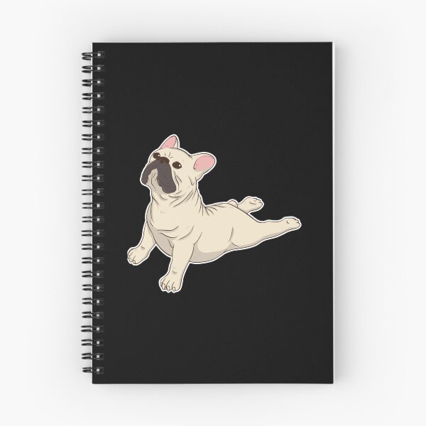 Item preview, French Bulldog Yoga. designed and sold by CopperAndReeds.