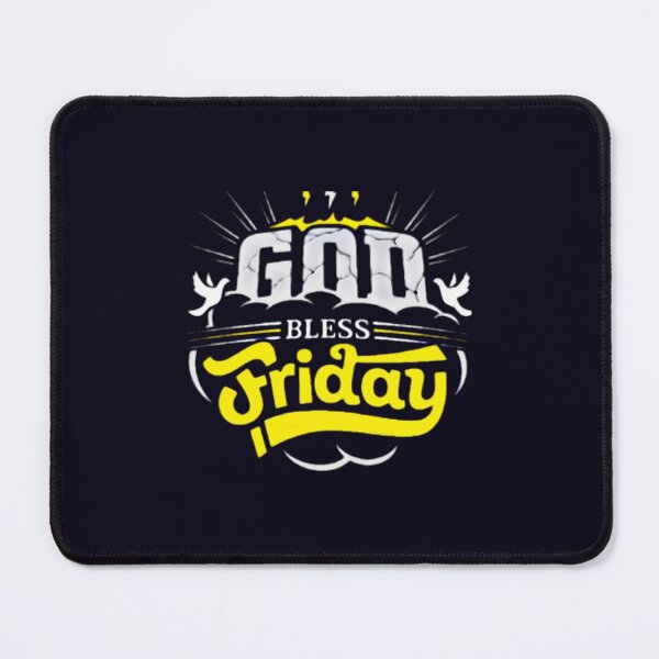 Item preview, God bless Friday quotes airpod case designed and sold by CopperAndReeds.