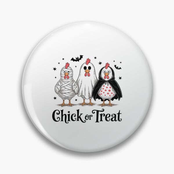 Item preview, Funny Halloween Chicken Chick or Treat Graphic designed and sold by August4Laughs25.
