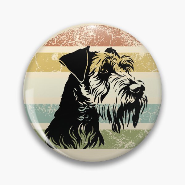 Item preview, Vintage Schnauzer Dog Retro Sunset – Cute Schnauzer Lover Gift designed and sold by Fig Tree Lane - Art &Tees.