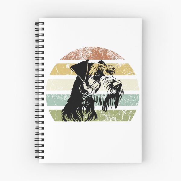 Item preview, Vintage Schnauzer Dog Retro Sunset – Cute Schnauzer Lover Gift designed and sold by Fig Tree Lane - Art &Tees.