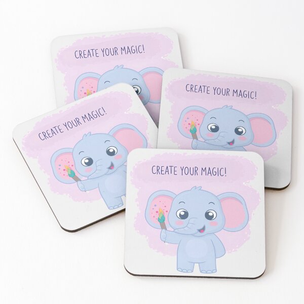 Item preview, Create Your Magic Elephant designed and sold by kacperartdesign.