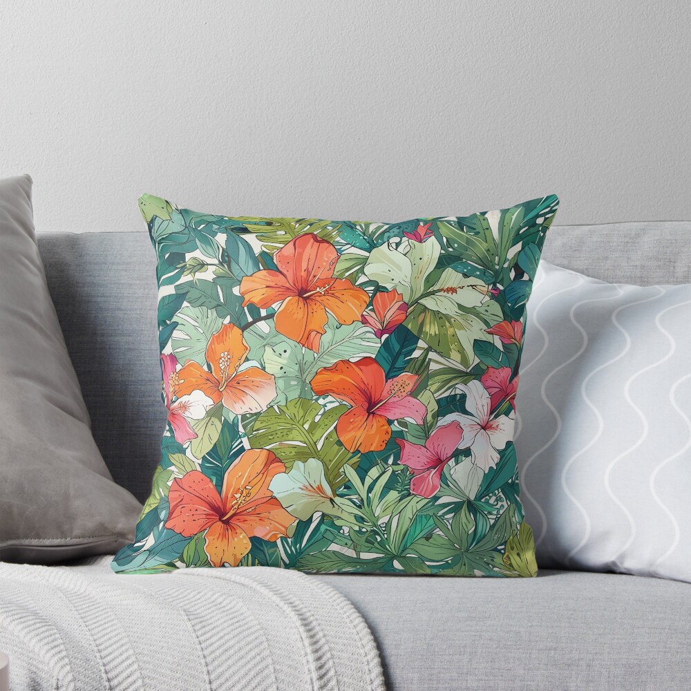 Item preview, Throw Pillow designed and sold by CoolPixels.