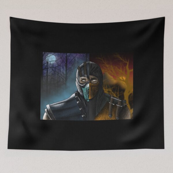 Item preview, Scorpion and Sub-Zero graphic designed and sold by DejahKautzer.