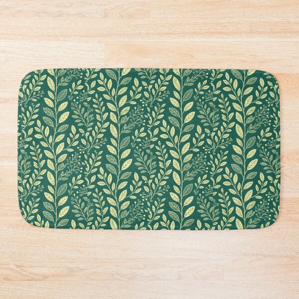 Item preview, Dark Green Theme, Botanical Leaves, Minimalist Modern Stylize, Repeated Texture Pattern (image size 8320x12480) designed and sold by Digital-Davinci.
