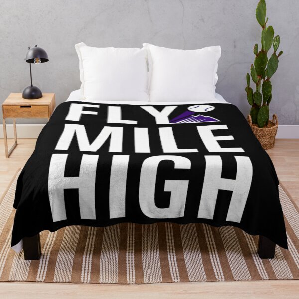 Item preview,  Fly Mile High White (Colorado Rockies) designed and sold by Janaerzog.