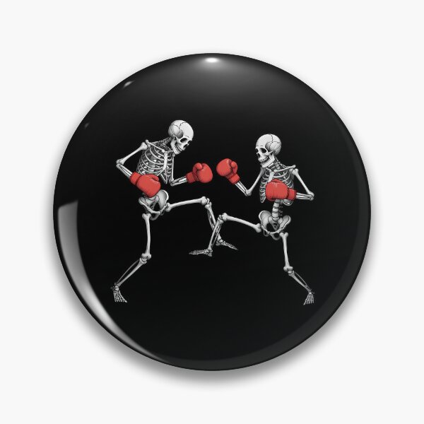 Item preview, Skeletons Boxing Halloween Day designed and sold by ValerieRodrigue.