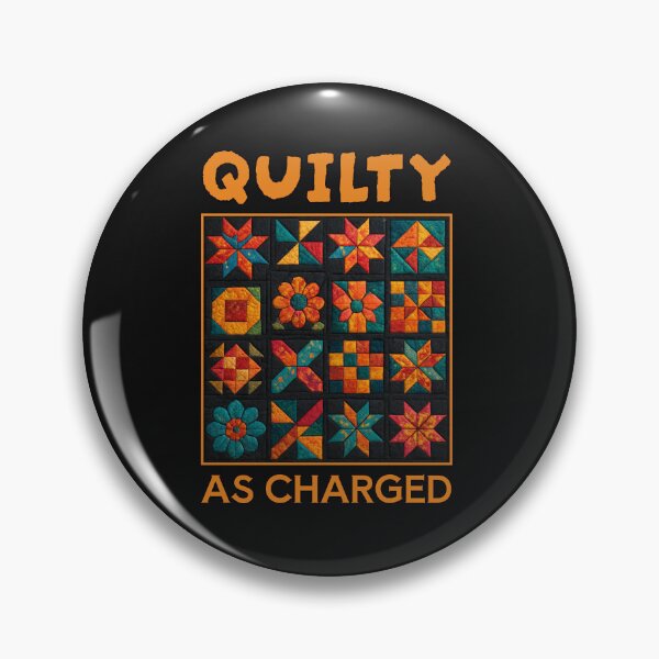Item preview, QUILTED BLOCK QUILTY AS CHARGED designed and sold by aledfychan.