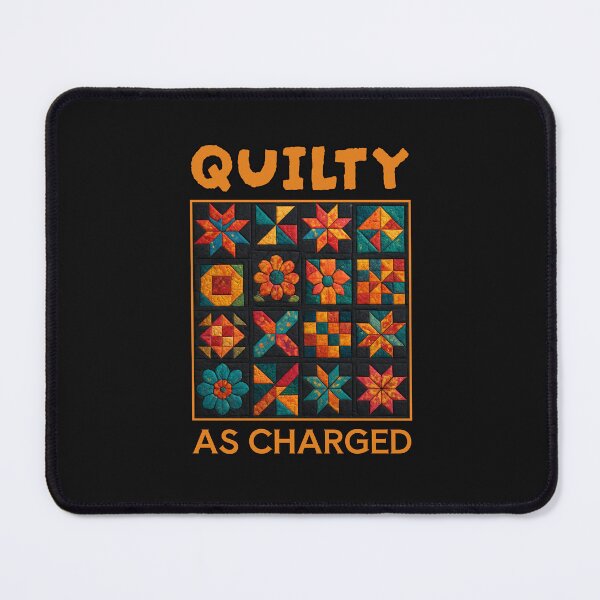 Item preview, QUILTED BLOCK QUILTY AS CHARGED designed and sold by aledfychan.