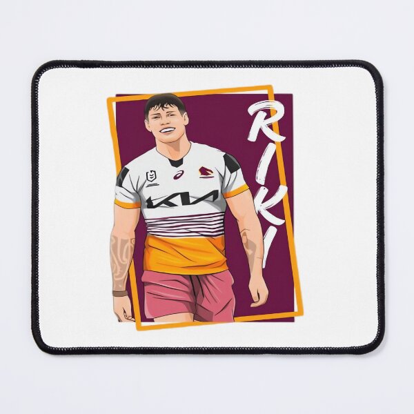 Item preview, Jordan Riki - Brisbane Broncos designed and sold by fakioenmi.
