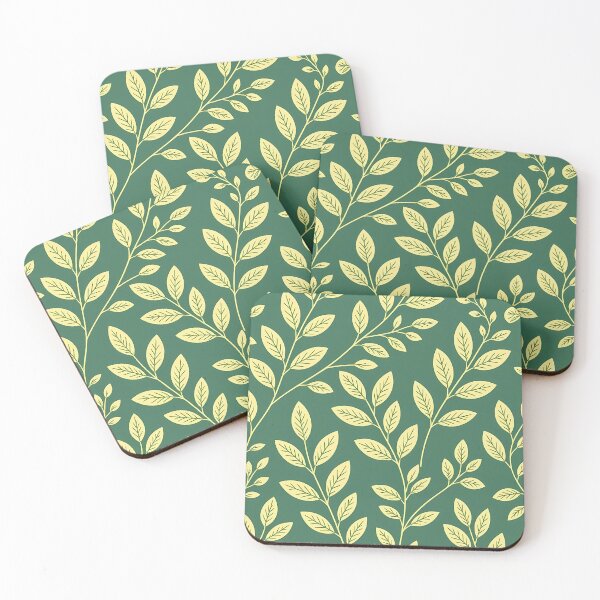 Item preview, Dark Green Theme, Botanical Leaves, Minimalist Modern Stylize, Repeated Texture Pattern (image size 8320x12480) designed and sold by Digital-Davinci.