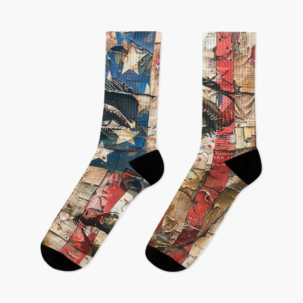Item preview, American Flag Woman Portrait designed and sold by SouthPrint.