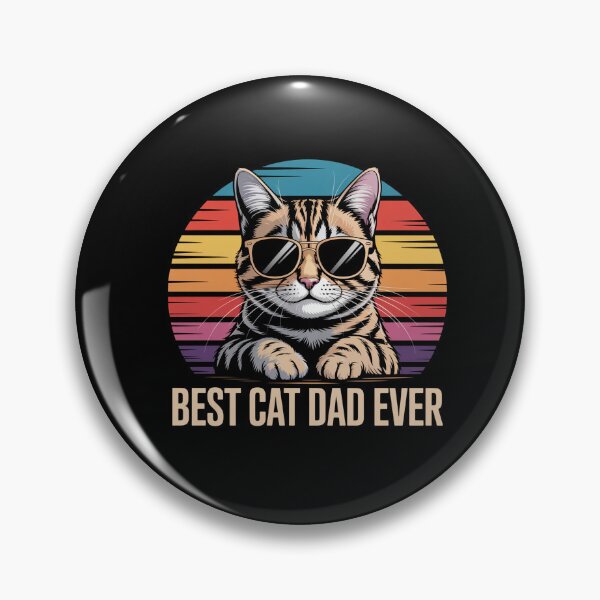Item preview, Best Cat Dad Ever Fathers Day designed and sold by Veroniadic.