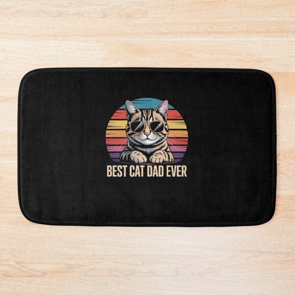 Item preview, Best Cat Dad Ever Fathers Day designed and sold by Veroniadic.