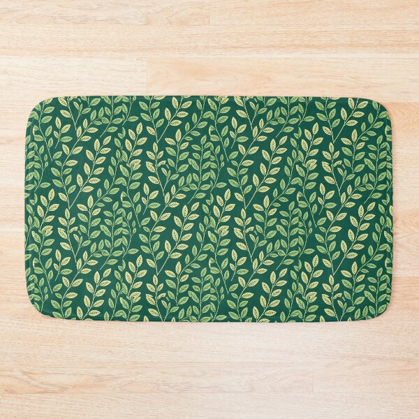 Item preview, Dark Green Theme, Botanical Leaves, Minimalist Modern Stylize, Repeated Texture Pattern (image size 8320x12480) designed and sold by Digital-Davinci.