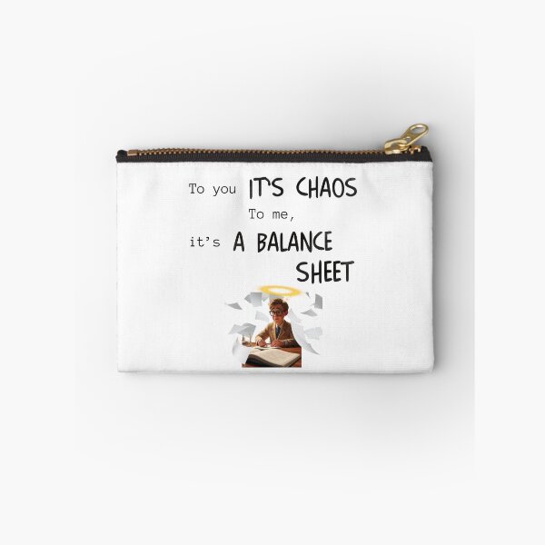 Item preview, Funny Accountant Shirt & Mug – To You It’s Chaos To Me It’s a Balance Sheet designed and sold by BrewtifulMugs.