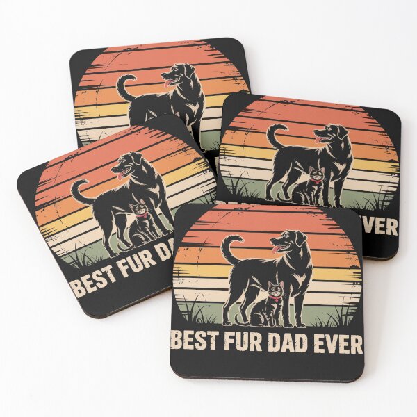 Item preview, Best Fur Dad Ever For Dog And Cat designed and sold by Veroniadic.