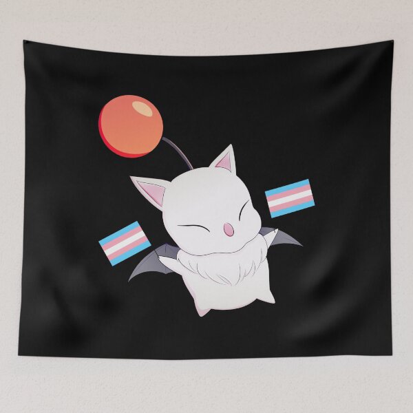 Item preview, Trans Pride Moogle FFXIV 	 designed and sold by bnhrvxww41.