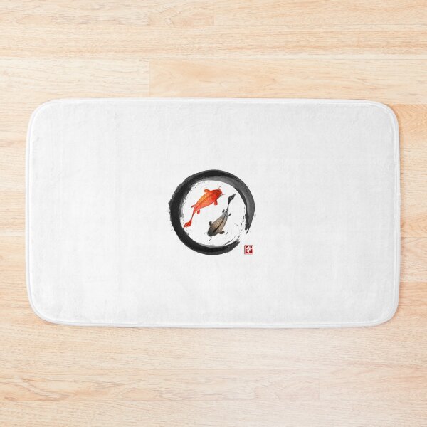 Item preview, Japanese Koi Vintage Ink Shodo  	 designed and sold by yvlbnapkwna38.