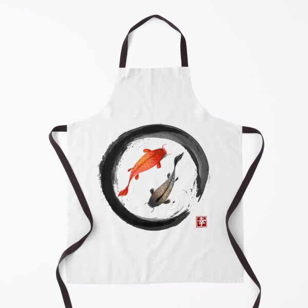 Item preview, Japanese Koi Vintage Ink Shodo  	 designed and sold by yvlbnapkwna38.