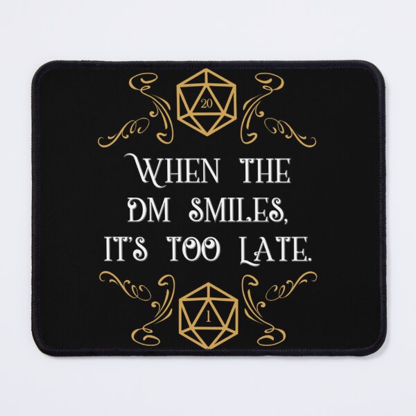 Item preview, When The Master Smiles Itamp;39;S Too Late 20 Sided Dice Essential designed and sold by ywlcomxo55.