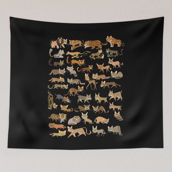 Item preview, Wild Cats Of The World 	 	 designed and sold by vvakvjfns0.