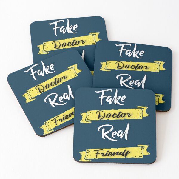 Item preview, FAKE DOCTOR REAL FRIENDS (5) designed and sold by CoreyMooret.