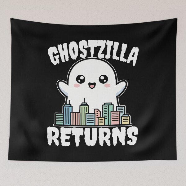 Item preview, GHOSTZILLA RETURNS - GHOST HALLOWEEN designed and sold by KEF Custom.