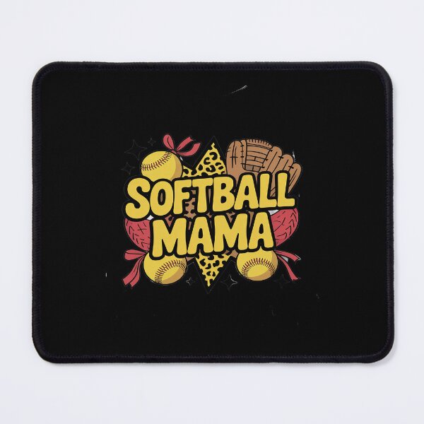 Item preview, Glitter Softball Game Day Softball designed and sold by Idarmotar.