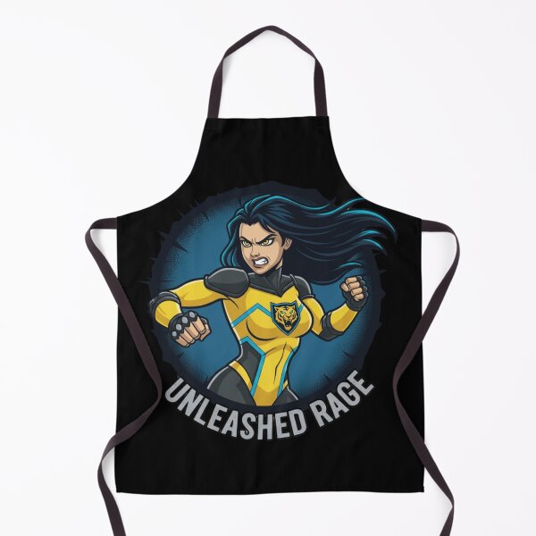 Item preview, Unleashed Rage – Powerful Female Superhero Strength designed and sold by House of Angel Jams.
