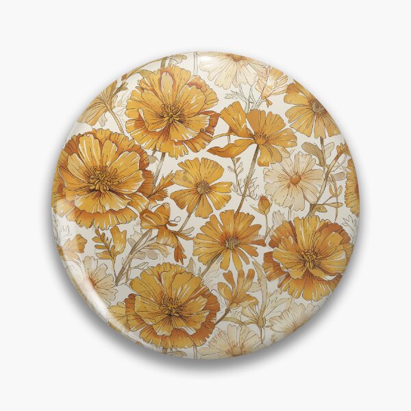 Item preview, Marigold Illustration designed and sold by CoolPixels.