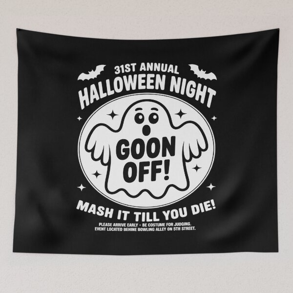 Item preview, Goon Off, Halloween Night, Funny Ghost Halloween Goth designed and sold by Idarmotar.