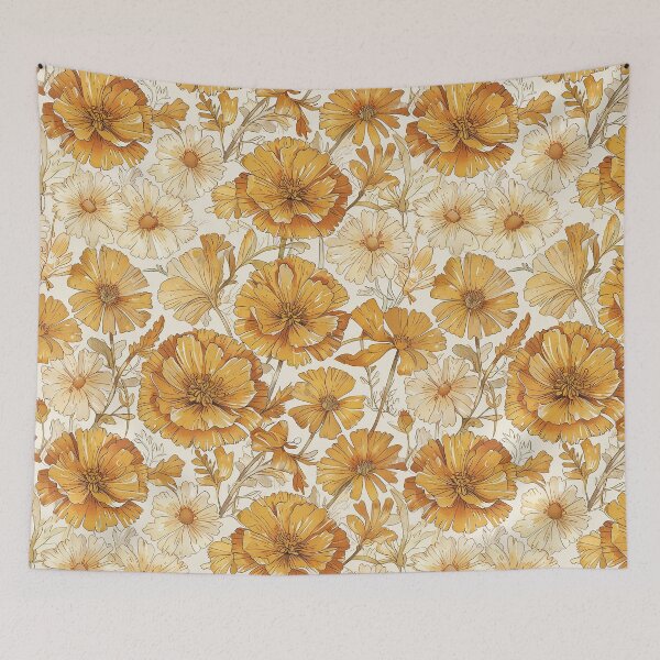 Item preview, Marigold Illustration designed and sold by CoolPixels.